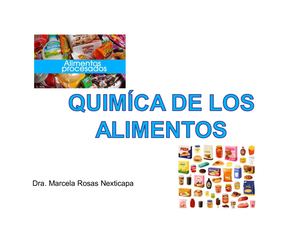 QUÍMICA DE LOS ALIMENTOS