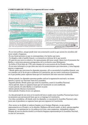 Comentarios de texto
