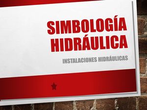 Simbología Hidráulica