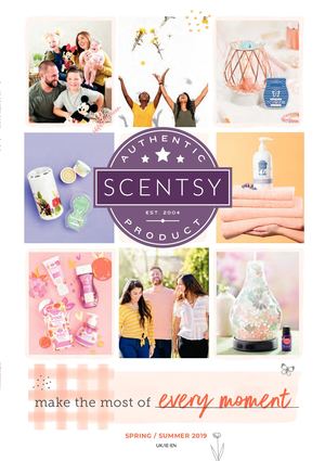 2019 Scentsy UK and Ireland Spring Summer Catalogue