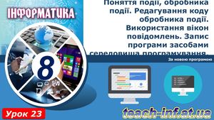 8 клас Урок 23
