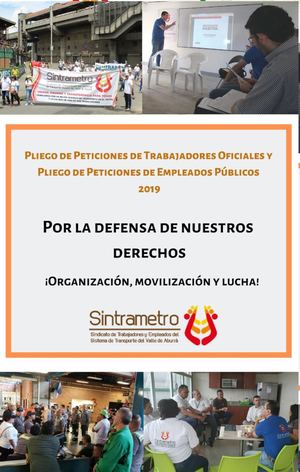 Pliego De Peticiones Pliego de Solicitudes 2019 Cartilla