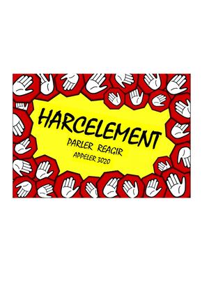 Campagne De Lutte Contre Le Harcèlement Portrait
