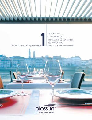 PERGOLA BIOCLIMATIQUE (PARTENAIRE)