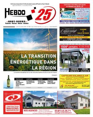 Hebdo Pontarlier 42 2018