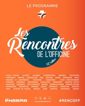 Programme 12es Rencontres de l'Officine