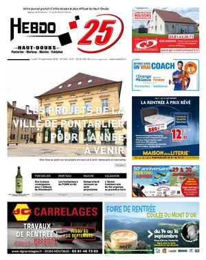 Hebdo Pontarlier 37 2018