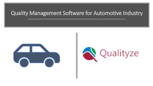 Quality Management Software For Automotive Industry