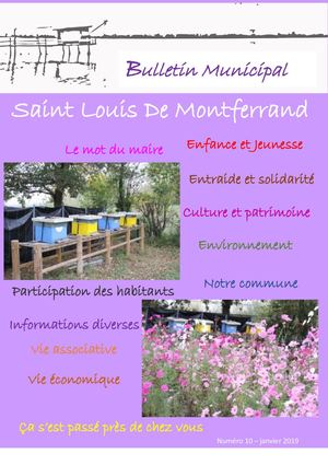 Saint Louis de Montferrand - BM N°10 - Janv.19