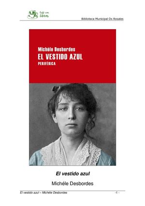 El vestido azul, de Michèle Desbordes