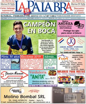 La Palabra N° 130 (Febrero de 2019)