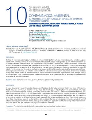 Contaminacion Ambiental