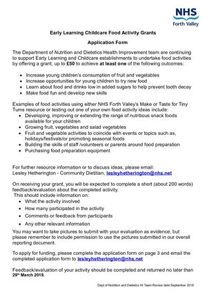 Food Activity Grants (1)
