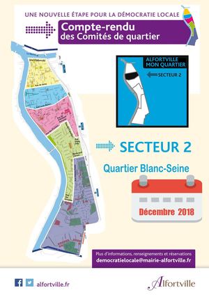 Décembre 2018 - Quartier Blanc Seine - Comité de quartier (Alfortville)
