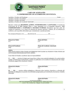 Pacto De Convivencia V9final