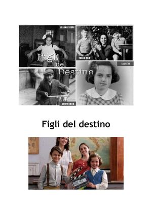 Figli Del Destino. Riflessioni delle classi 2 A e 3 A