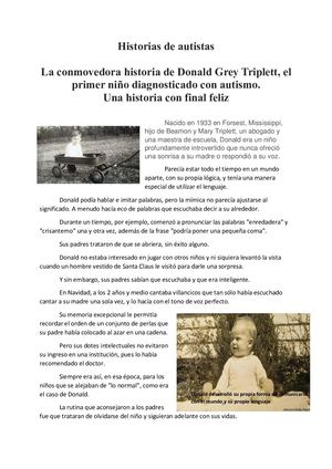 Historias De Autistas
