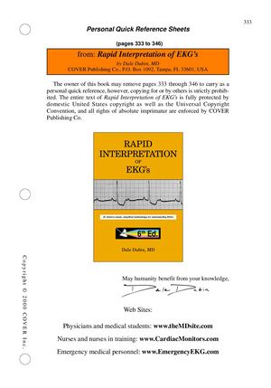 Rapid Interpretation Of Ekgs