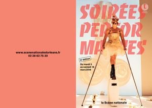 Brochure Soirées performances (9e édition) - Du 5 au 16 mars 2019