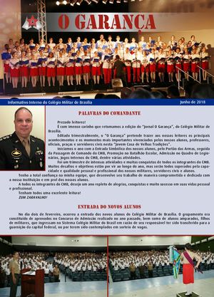 Jornal O Garança 1° Edição