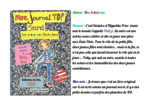 Chronique Mon Journal Top Secret