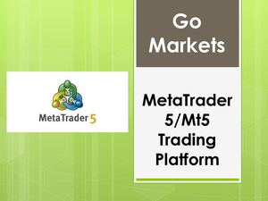 MetaTrader 5, Mt5 Trading Platform at Go Markets