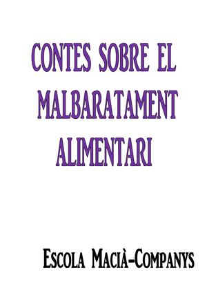 Contes Malbaratament