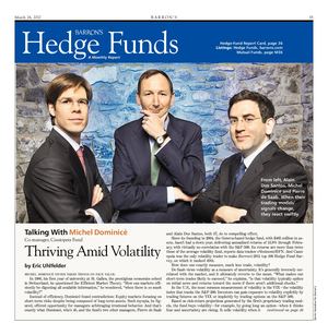 Barron's Hedge Funds Monthly Report March 2012