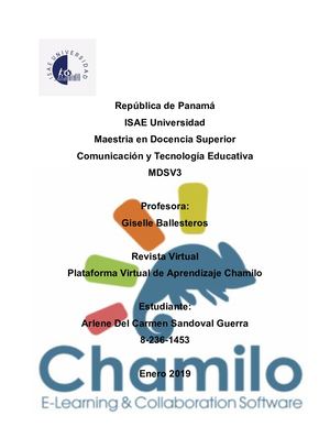 Revista Virtual Lms Chamilo Arlene Sandoval