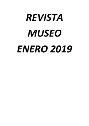 Revista Museo Enero 2019