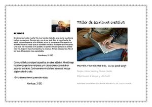 TALLER DE ESCRITURA 2019