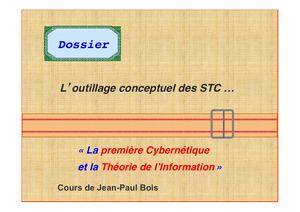 Shannon, Wiener, les bases de la Théorie de l'Information