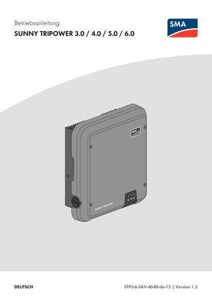 Betriebsanleitung TRIPOWER 3.0 4.0 und 5.0