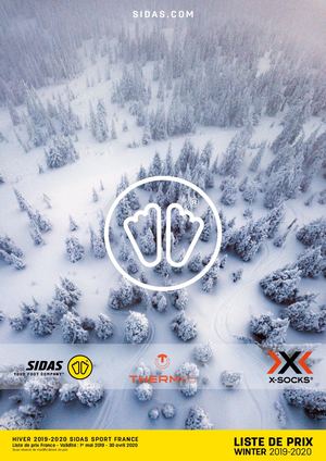 Sidas Sport France - Liste prix Hiver 1920
