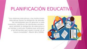 Planificación Educativa