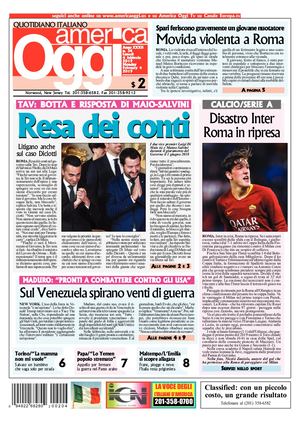 America Oggi 4 Febbraio 2019