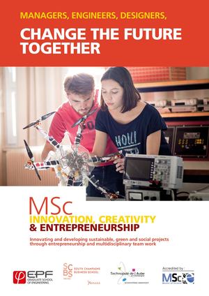 MSc. INNOVATION CREATIVITY & ENTREPRENEURSHIP - SCBS (Y SCHOOLS)