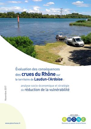 Monographie : Évaluation des conséquences des crues du Rhône sur le territoire de Laudun-L'Ardoise (Gard)