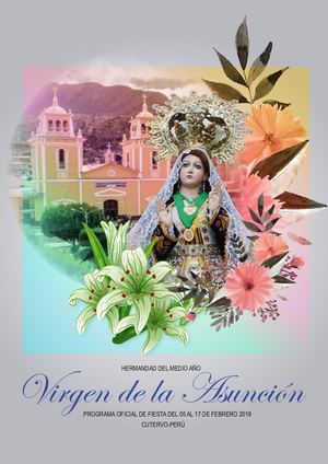 PROGRAMA DE LA FERIA DEL MEDIO AÑO EN HONOR A LA VIRGEN DE LA ASUNCIÓN 2019