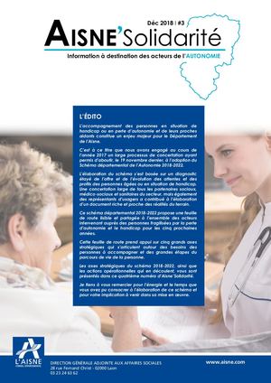 AISNE'Solidarité - décembre 2018