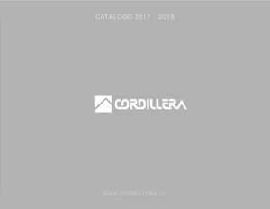 Catalogo Cordillera 2017 2018