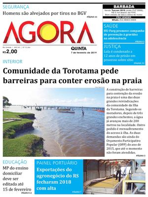Jornal Agora - Edição 12266 - 7 de Fevereiro de 2019