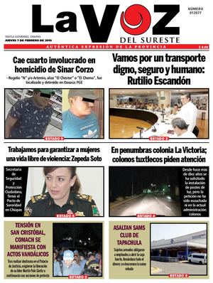 Diario La Voz del Sureste  07-02-2019