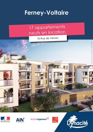 Plaquette Ferney-Voltaire Versoix