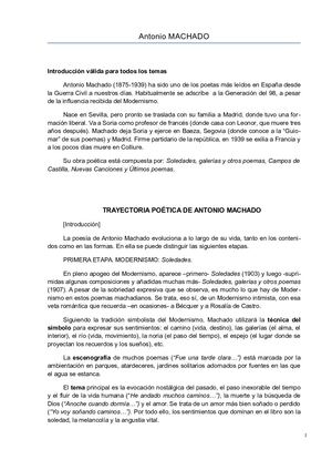 Apuntes A Machado