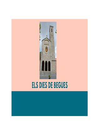 Els Dies De Begues (1)
