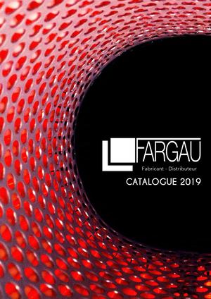 Catalogue Fargau 2019