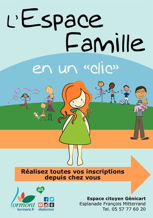L'Espace Famille en un clic