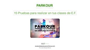 Pruebas De Parkour