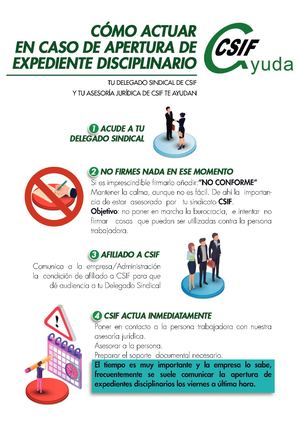 CSIF Ayuda Expediente Disciplinario
